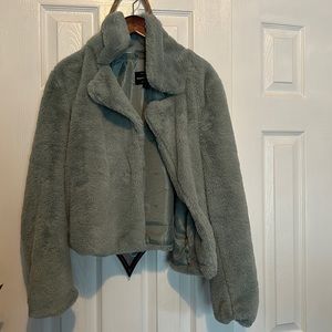 Faux fur jacket